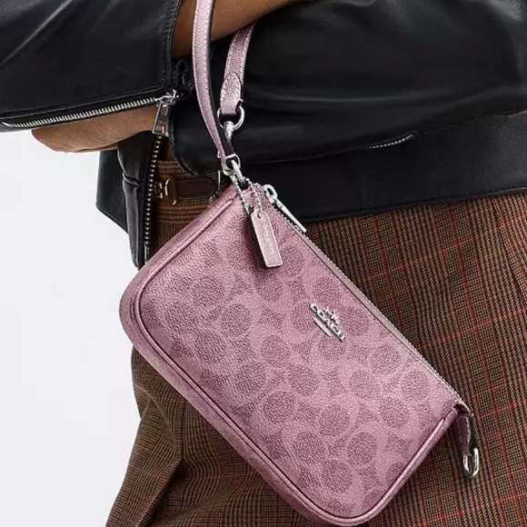 Coach Boxed Nolita 19 And Nolita Bag Charm Set CCK96 Pink/Rose Holiday - Picture 6 of 10